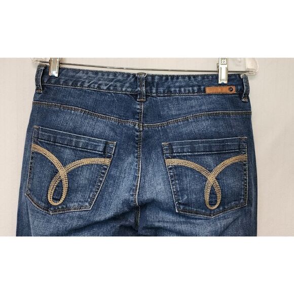 Calvin Klein Ankle Blue Denim Jeans Size 8 - Picture 4 of 7